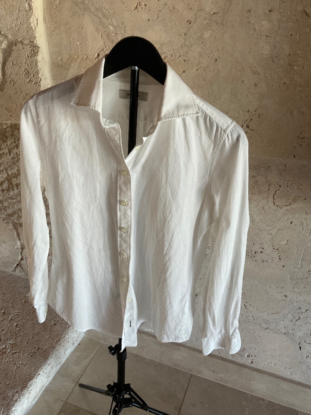 Faconnable white ladies shirt size small